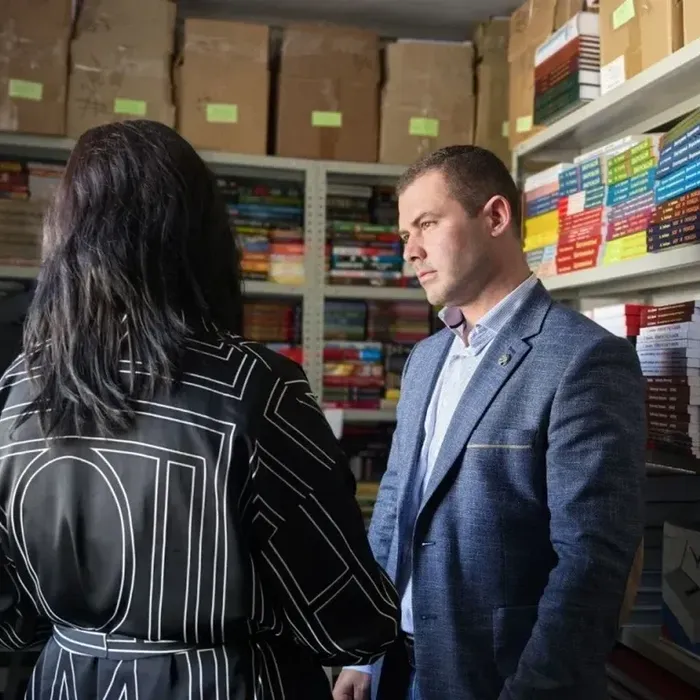 Министр культуры Херсонской области посетил Херсонскую областную универсальную научную библиотеку