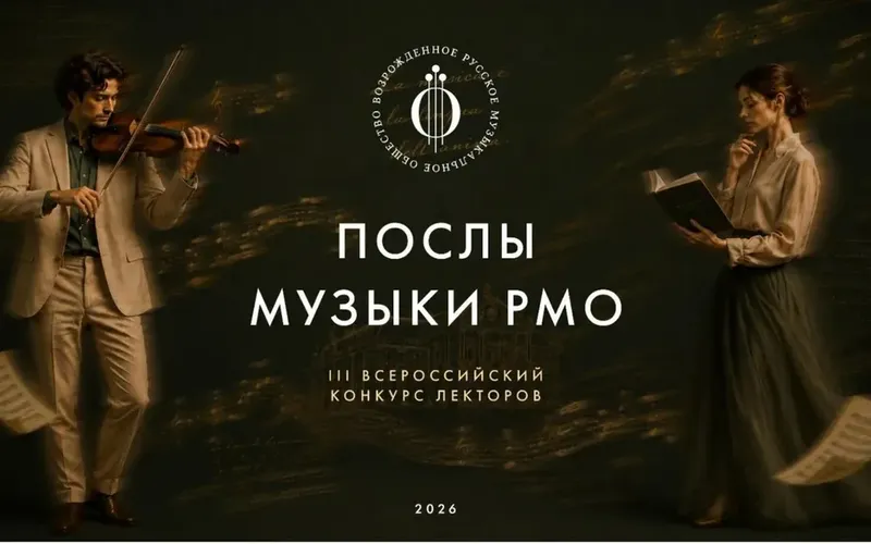 Стань «Послом Музыки»! Старт приема заявок на III Всероссийский конкурс лекторов