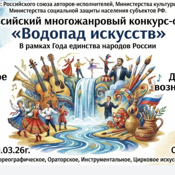 III Всероссийский многожанровый конкурс-фестиваль «Водопад искусств» (дистанционный)